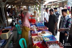 Bupati Bangka Tengah pantau harga kebutuhan pokok