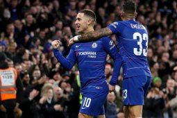 Chelsea banderol Hazard 100 juta poundsterling
