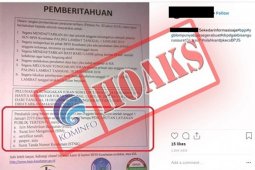 Hoaks, sanksi administratif penunggak BPJS diberlakukan 1 Januari 2019