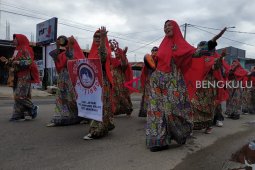 Bengkulu gelar jalan sehat muslimah bersyar'i