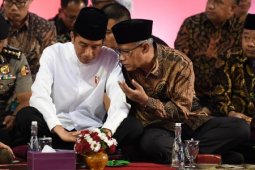 Presiden Jokowi jenguk korban tsunami di Kecamatan Labuan