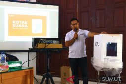 KPUD Tapteng: Kotak suara sudah pernah dipakai dan aman