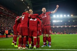 Liverpool kembali ke puncak klasemen sementara Liga Inggirs