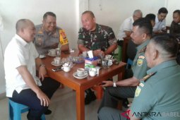 "Ngopi" bareng Kapolres dan Dandim, wali kota bahas pembangunan Pangkalpinang
