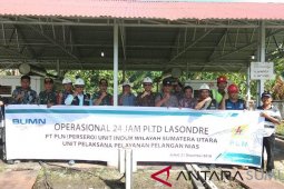 Warga terluar Nias kini sudah nikmati listrik 24 jam