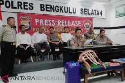 Sepanjang 2018, angka kejahatan di Bengkulu Selatan turun 24 persen