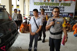 Polres Bengkulu: Pencurian tindakan kriminal tertinggi di Bengkulu 2018