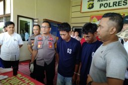 Polresta Jambi gagalkan  peredaran 4.925 butir ekstasi