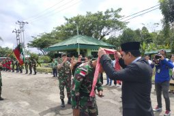 Satgas Pamtas RI - Papua Nugini kembali ke Kapuas Hulu