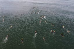 102 peserta ikut lomba triathlon di Bengkulu