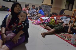 Korban gelombang pasang di Banten dilariikan ke RSUD