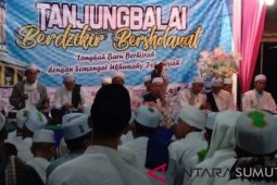 Sambut tahun baru, Dzikir bergema di Tanjungbalai