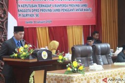 DPRD sahkan empat Ranperda Pemprov Jambi