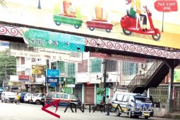 Masyarakat malas gunakan jembatan penyeberang di Pematangsiantar