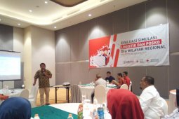 PMI gelar evaluasi simulasi logistik dan posko