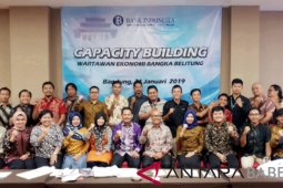 25 wartawan ekonomi Babel ikut "capacity building" BI