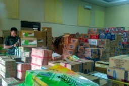 Mahasiswa UIN Ar-Raniry salurkan dana untuk korban tsunami Selat Sunda