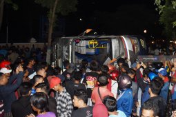 Kecelakaan Bus di Madiun