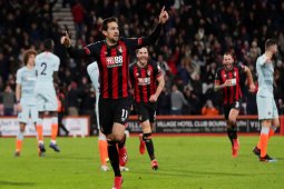 Bournemouth permalukan Chelsea 4-0