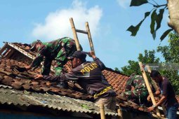 Belasan Rumah Warga Jember Rusak akibat Angin Puting Beliung