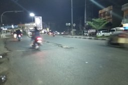 Lalu lintas di Kota Jambi ramai lancar
