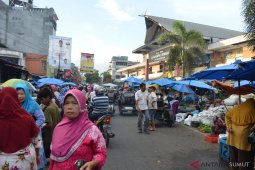 Pasar Sangkumpal Bonang Padangsidimpuan semeraut