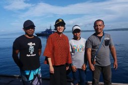 Guide HPI Dampingi Perjalanan Menteri Sri Mulyani di Raja Ampat