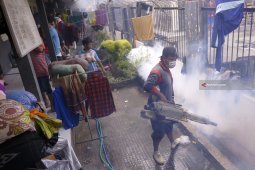 Fogging di Lapas Tulungagung