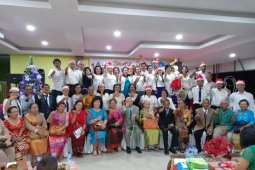 Alumni SMPN4 Tarutung stambuk 1991 pertama kali gelar reuni Natal