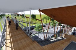 Mahasiswa ITS Rancang JPO Ramah Difabel