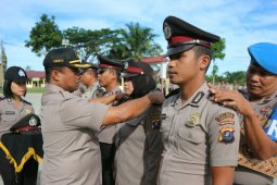 46 personel Polres Simalungun naik pangkat