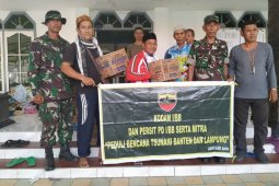 Kodam I/BB serahkan bantuan untuk korban tsunami