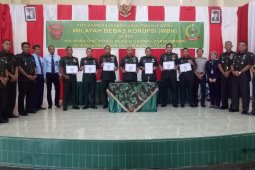 Danrem 042/Gapu canangkan pembangunan zona integritas wilayah bebas korupsi