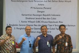 PT Pertamina MOR I - Bea cukai kerja sama jual beli BBM