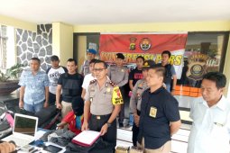 Polisi bekuk satu  pelaku perampokan swalayan