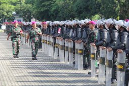 Komandan marinir buka latihan pengamanan Pilpres