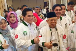 Ma'ruf apresiasi dukungan Relawan Pengusaha Muda Nasional