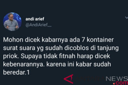 Andi Arief Sebut Kicauannya Soal Kontainer Surat Suara Ingatkan Aparat