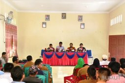 Pemkab Tapsel rakor dengan pemerintahan desa