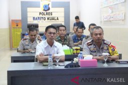 Wabup saksikan vicon MoU pengamanan Bansos