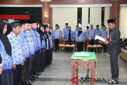 Bupati sampaikan kebijakan di acara rakor pejabat