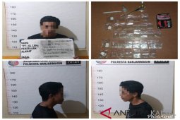 Polsekta Banjarmasin Barat sita 36 paket sabu siap edar