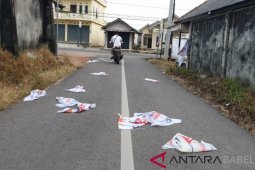 Ketua Hanura Bangka Selatan meradang, bendera partai di robek OTD