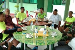 PWI Simalungun silaturahmi ke Yonif 122 Tombak Sakti