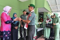 Danrem Antasari silaturahmi perdana ke Batola