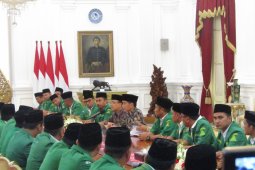 Presiden Jokowi Terima Pimpinan GP Ansor di Istana