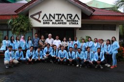 Mahasiswa Teknik Informatika ITM studi lapangan di Antara Sulut