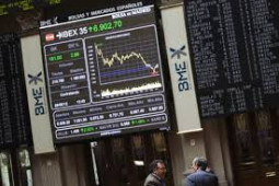 Saham Spanyol merosoti, Indeks IBEX 35 terpangkas 0,97 persen