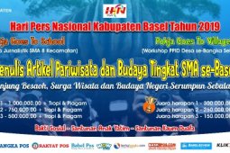 Pokja Jurnalis Basel gelar lomba menulis artikel