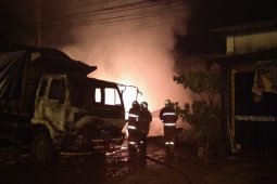 Gedung Kemenkumham Terbakar